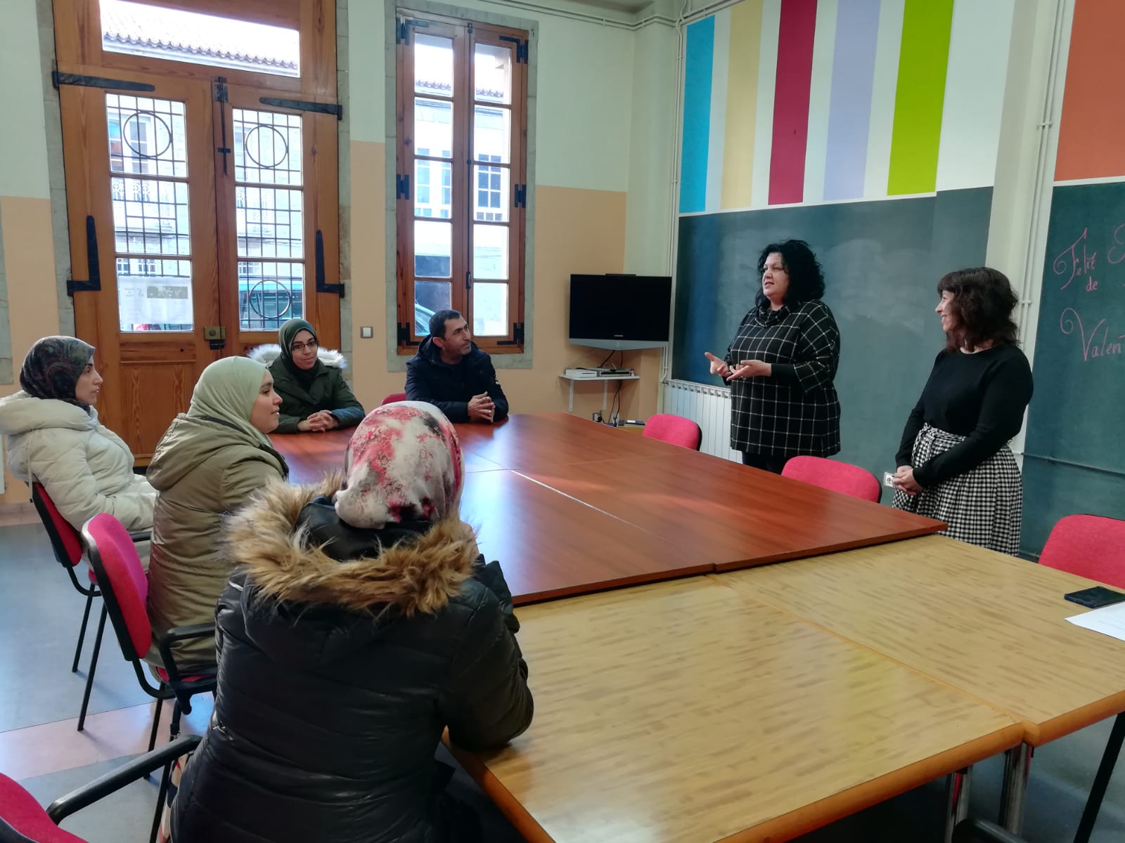 O Concello de Silleda pon en marcha o programa Anduriña, con clases de español para inmigrantes