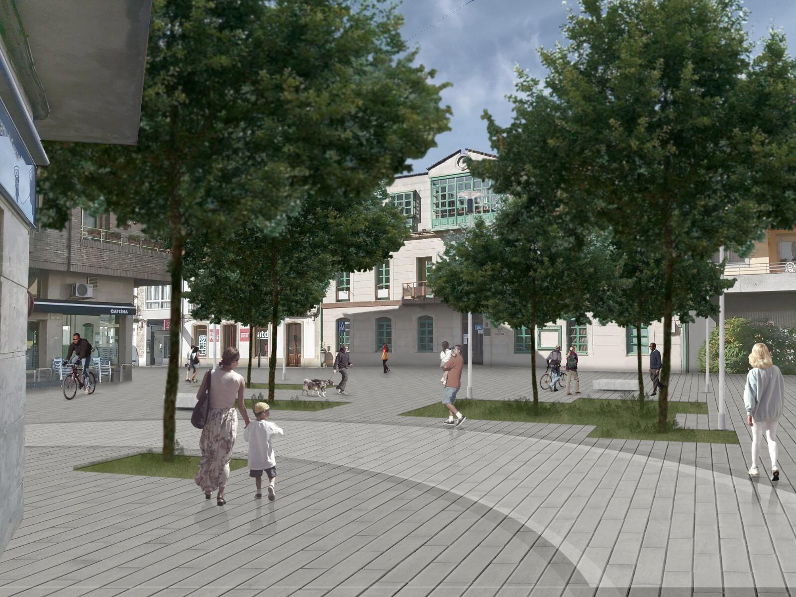 O Concello de Silleda expón un avance da remodelación da rúa Progreso