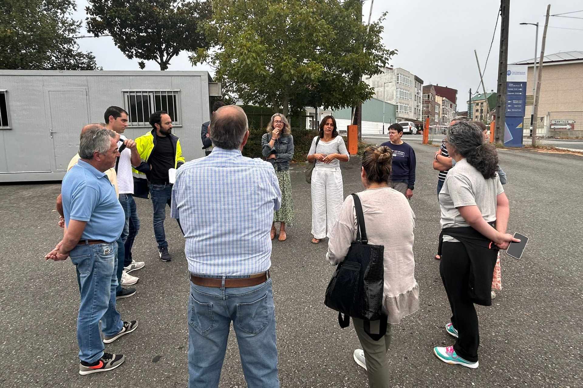 Reunión coa veciñanza sobre o operativo de tráfico na avenida Recinto Feiral polas obras do programa PON2030