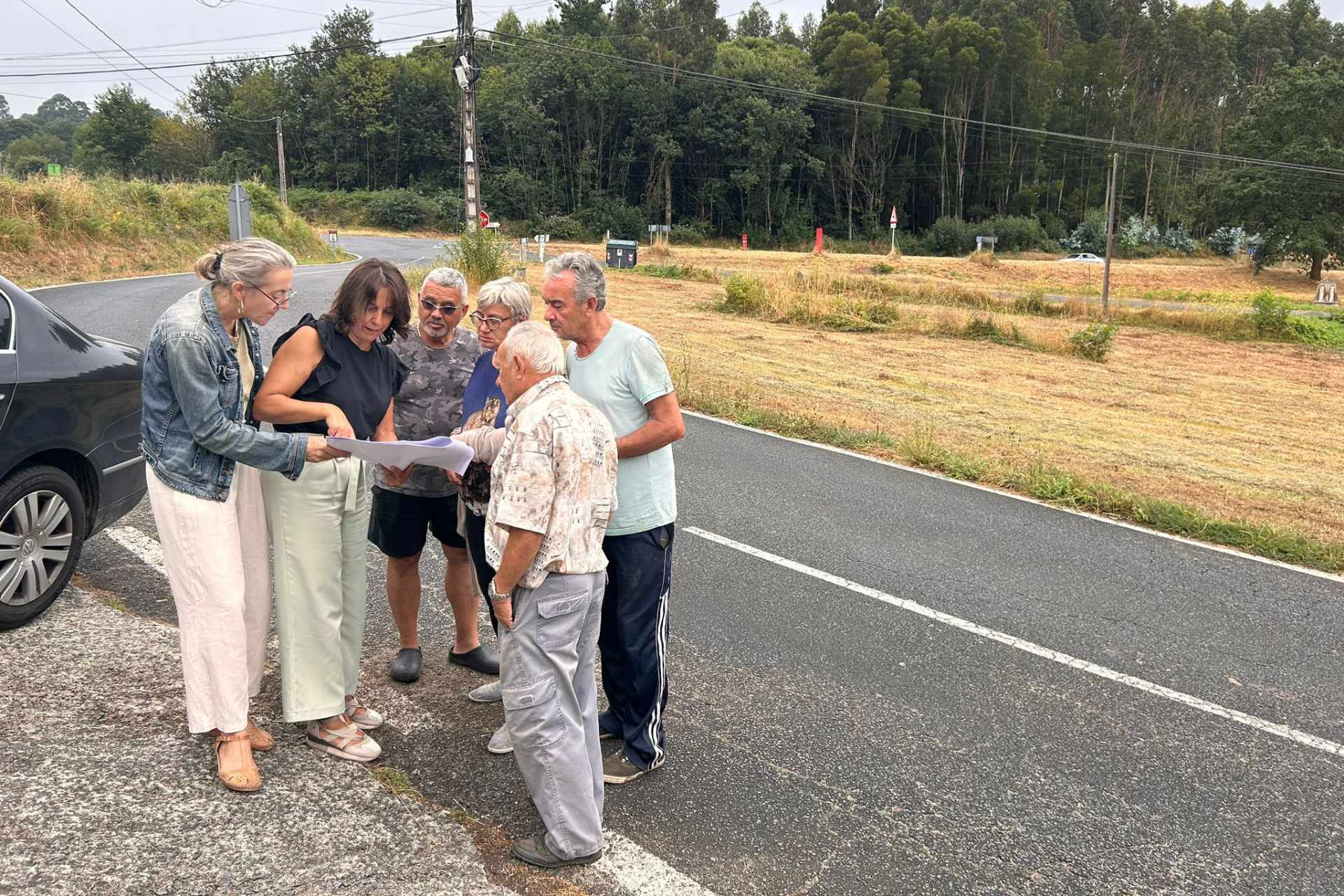 O Concello consegue os terreos para a mellora do Camiño de Santiago ao seu paso polo barrio da Casela