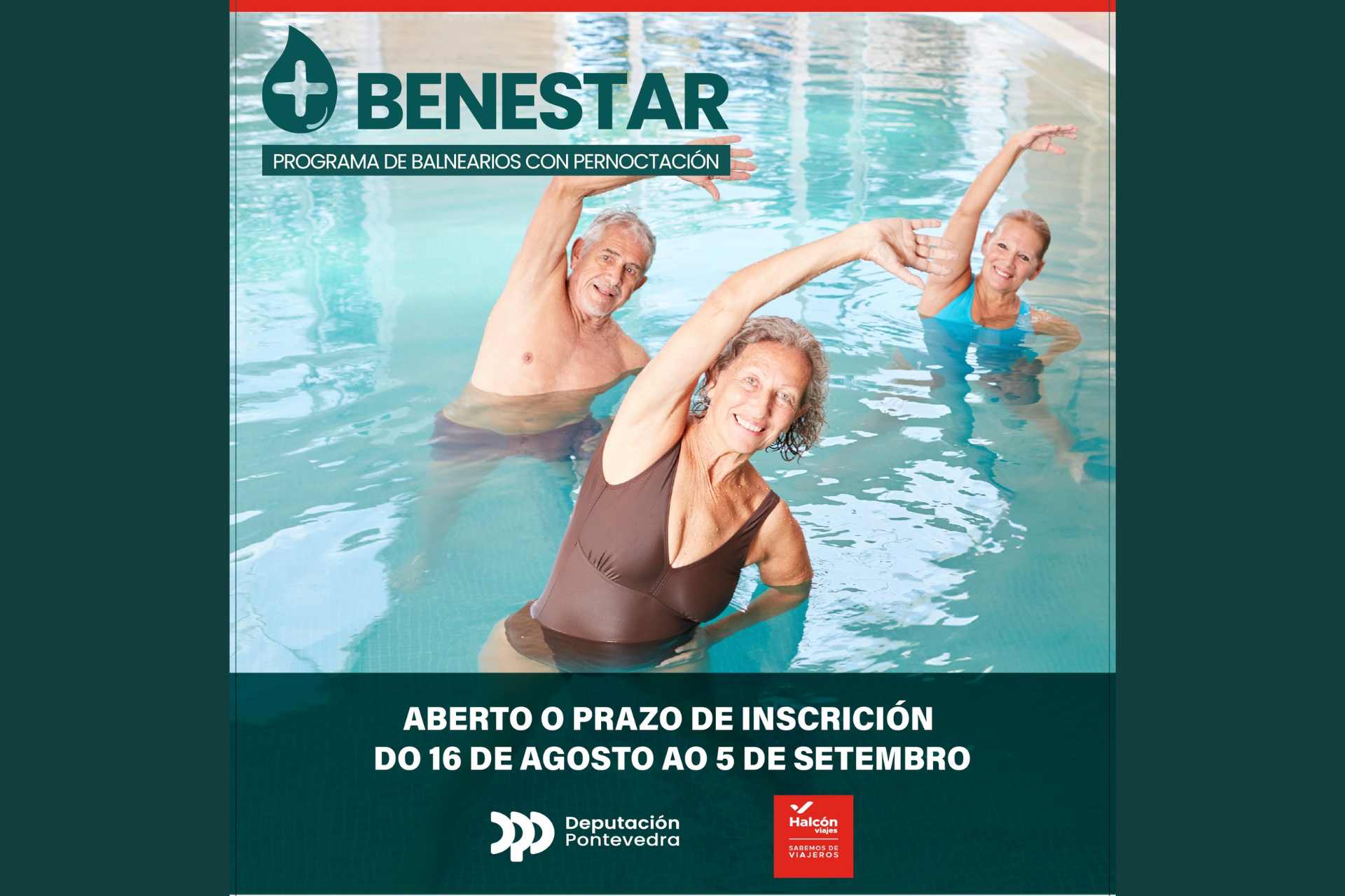 A Deputación abre o prazo de inscrición para o programa “+BENESTAR” dirixido a persoas maiores de 55 anos