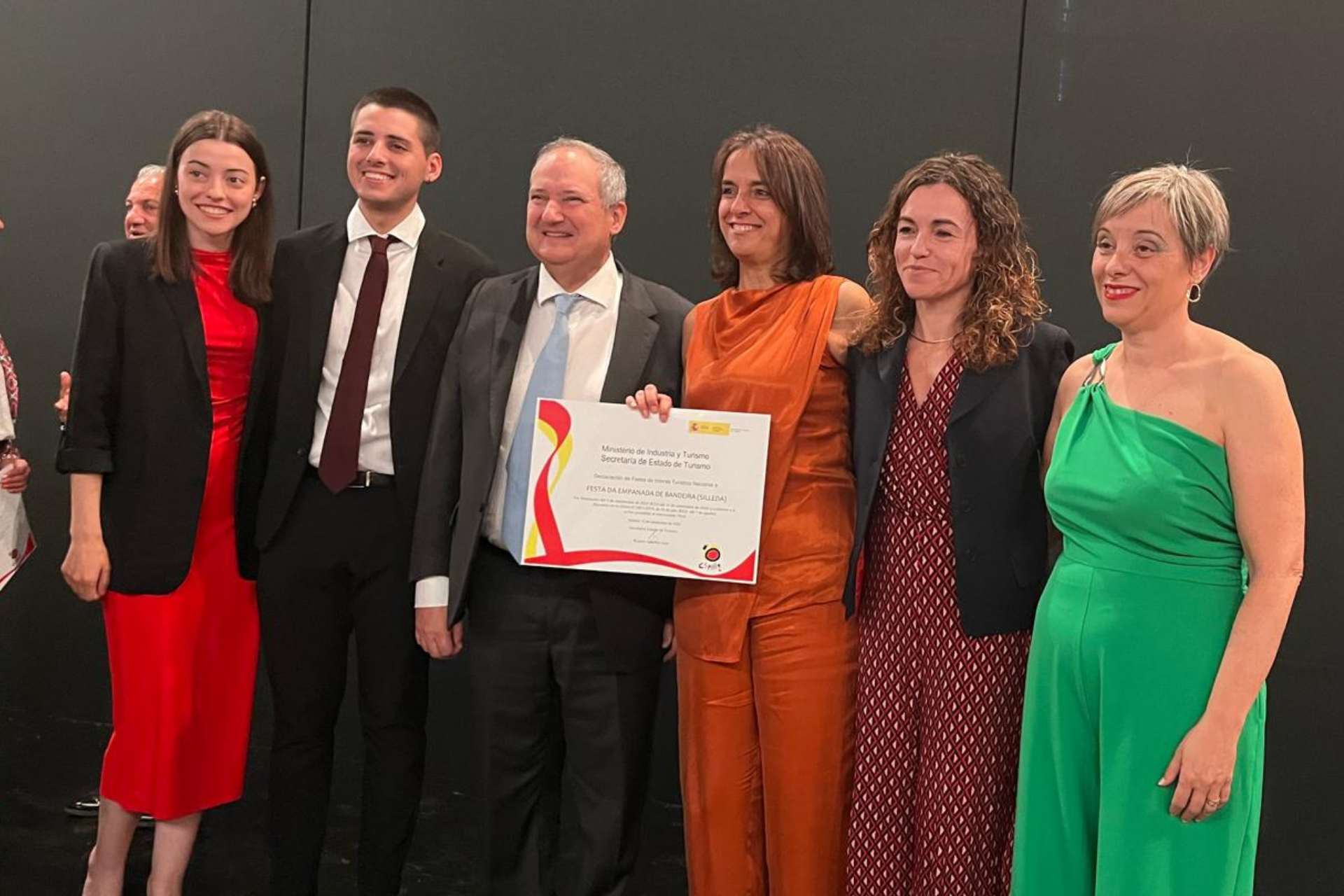 A Festa da Empanada recibe o recoñecemento de Festa de Interese Turístico Nacional no Teatro Real