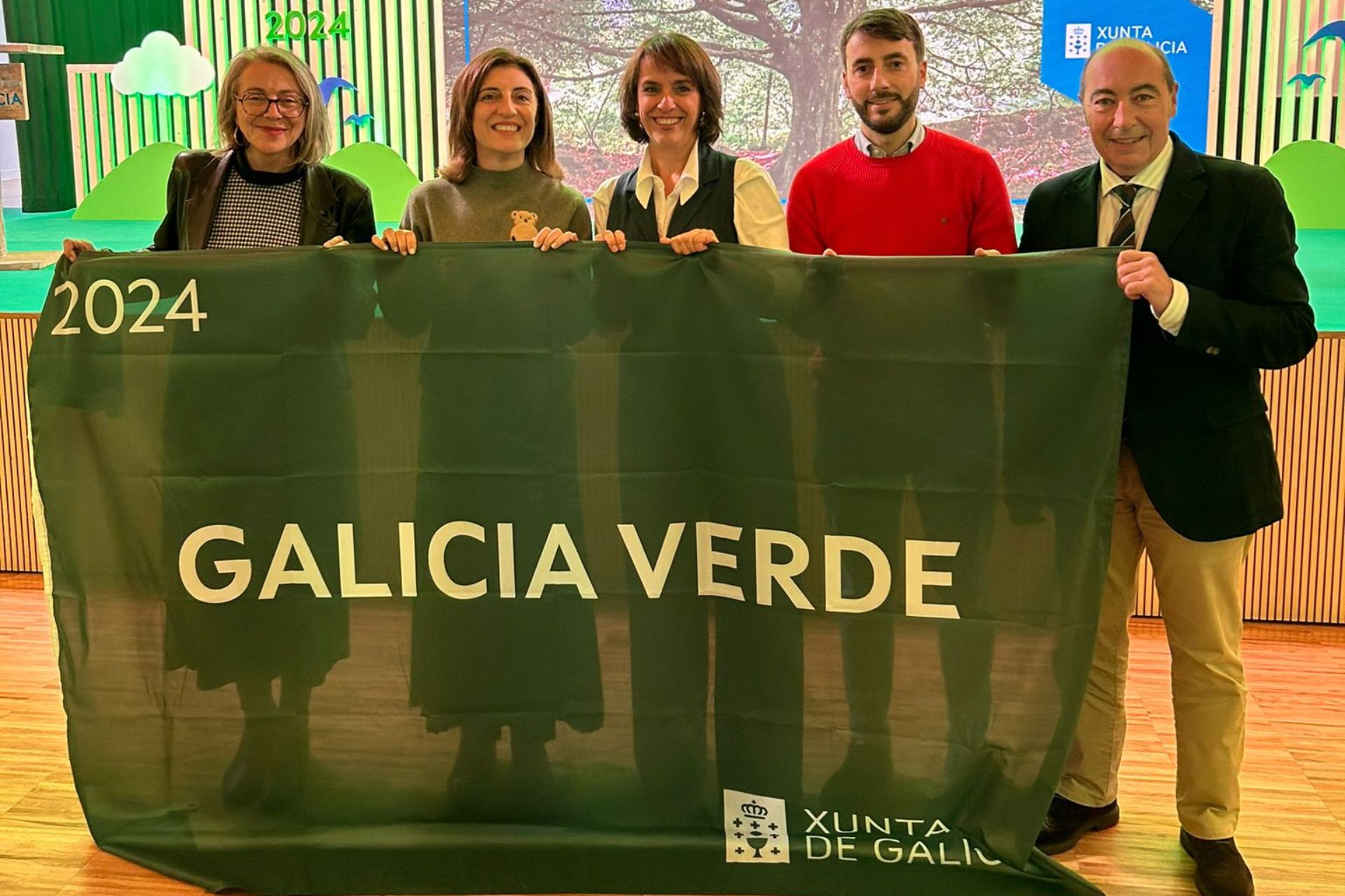 O Concello de Silleda recibe a Bandeira Verde de Galicia no Día Mundial da Protección da Natureza