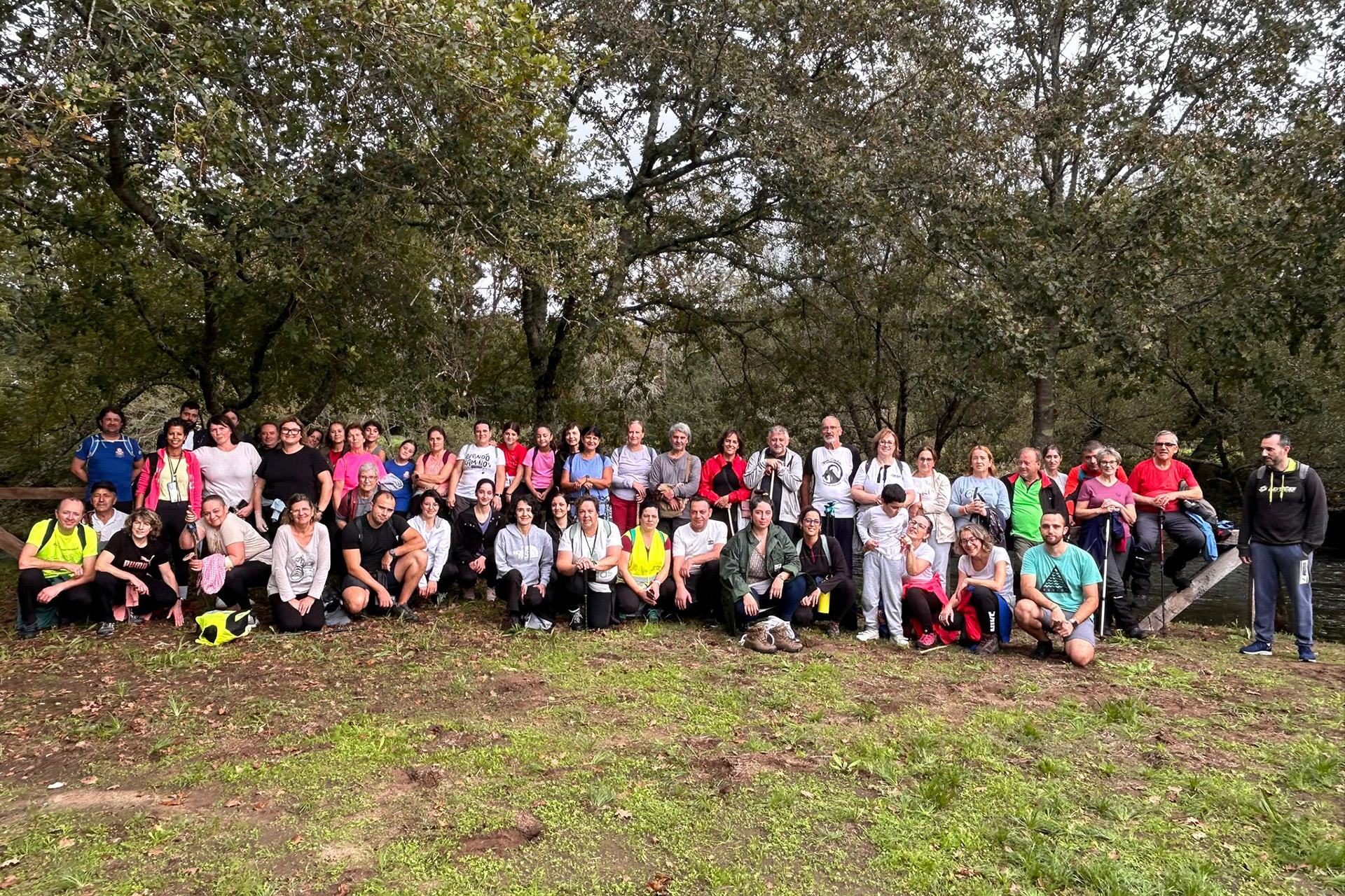 A parroquia silledense de Cira acolle a última andaina do programa Goza do Ulla 2024