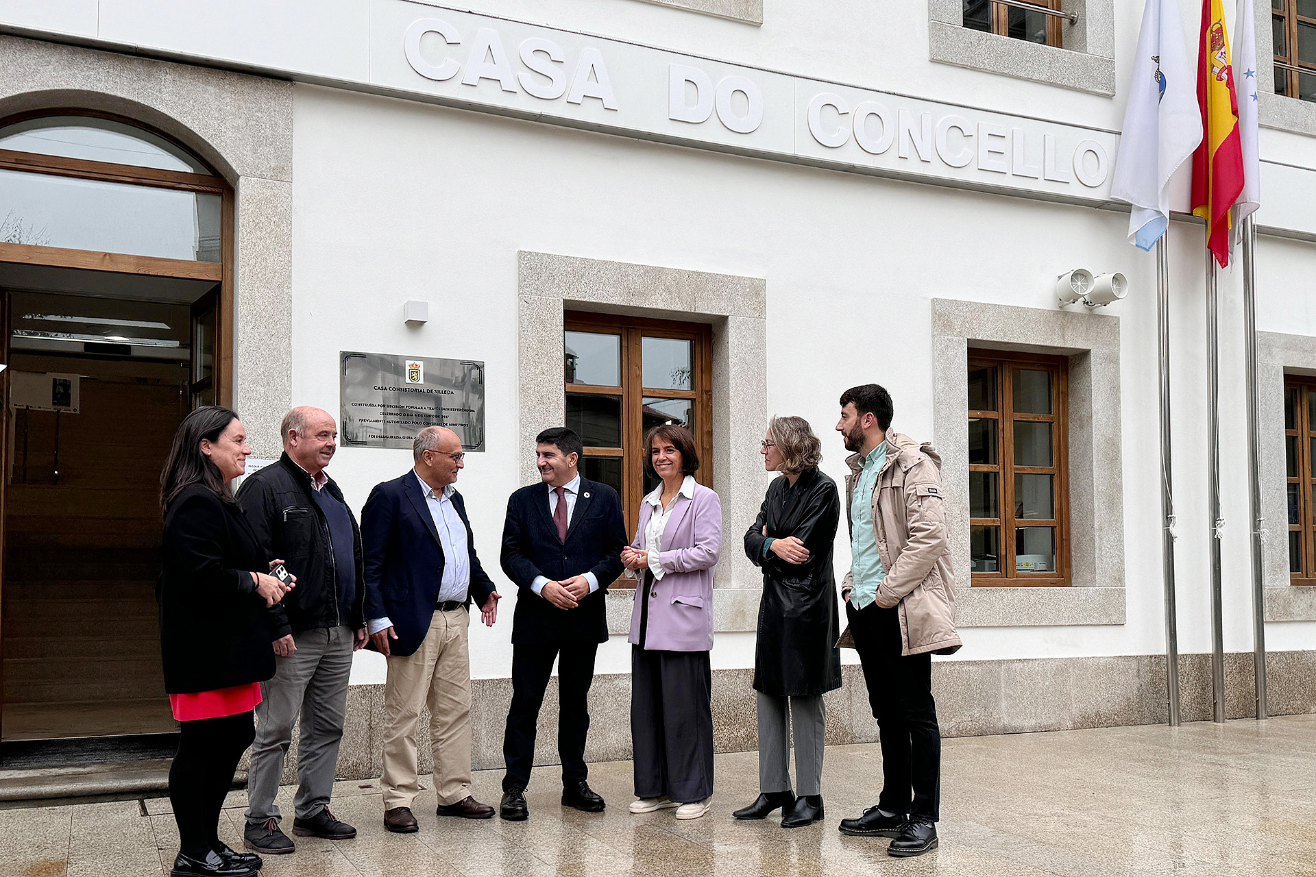 O delegado do Goberno pon ao Concello de Silleda como exemplo polo seu dinamismo e expansión dende o rural