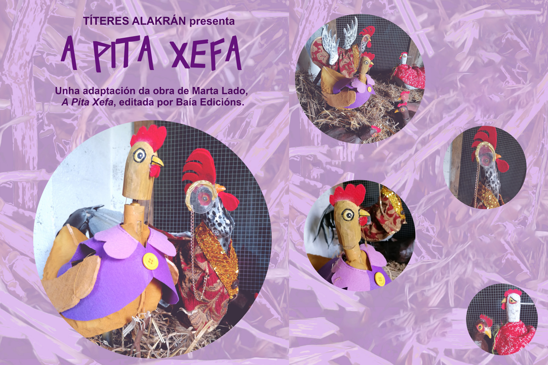 Silleda acolle o espectáculo de títeres ‘A pita xefa’ para desfrutar en familia este Nadal