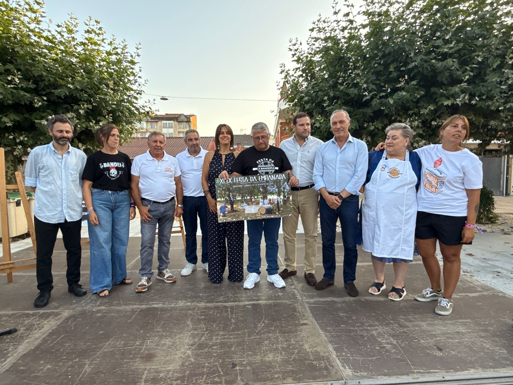 A Festa da Empanada da Bandeira estrea declaración de Interese Turistico Nacional o 23 de agosto no seu 49 aniversario con pregón do actor Xulio Abonjo