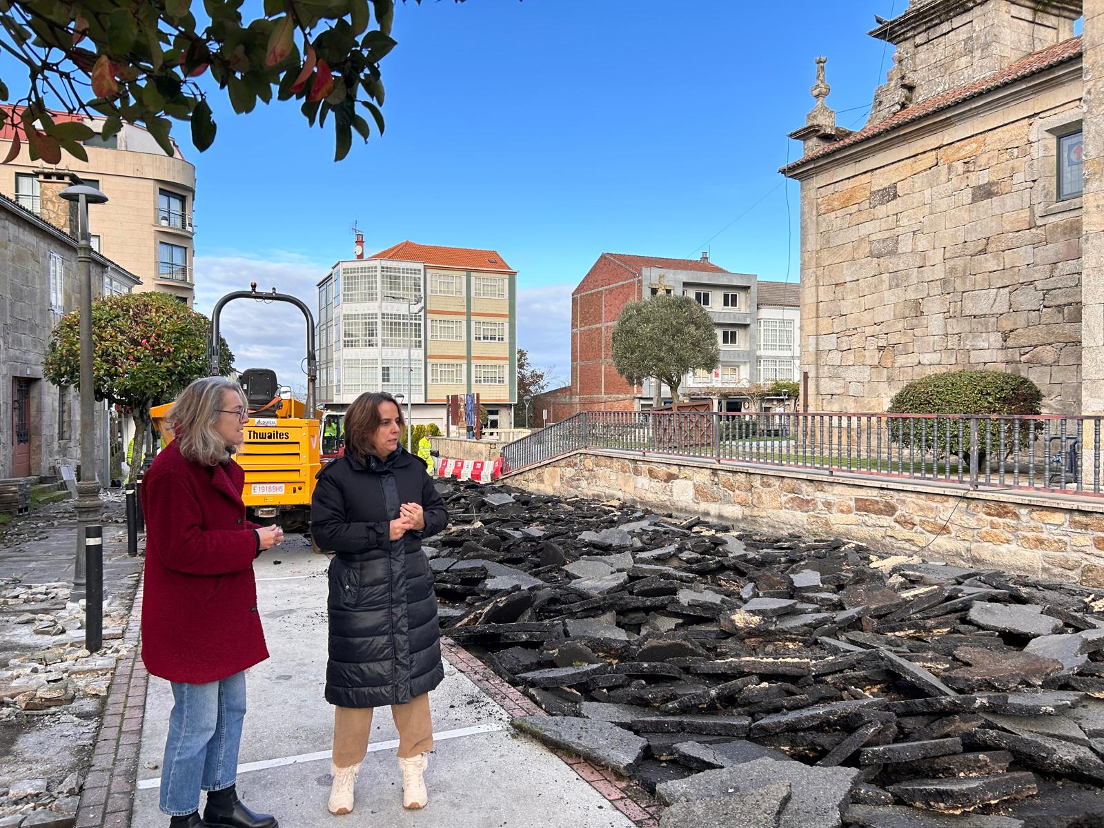 Comezan as obras de mellora da Avenida do Parque, que obrigarán ao peche temporal da rúa Santa Eulalia