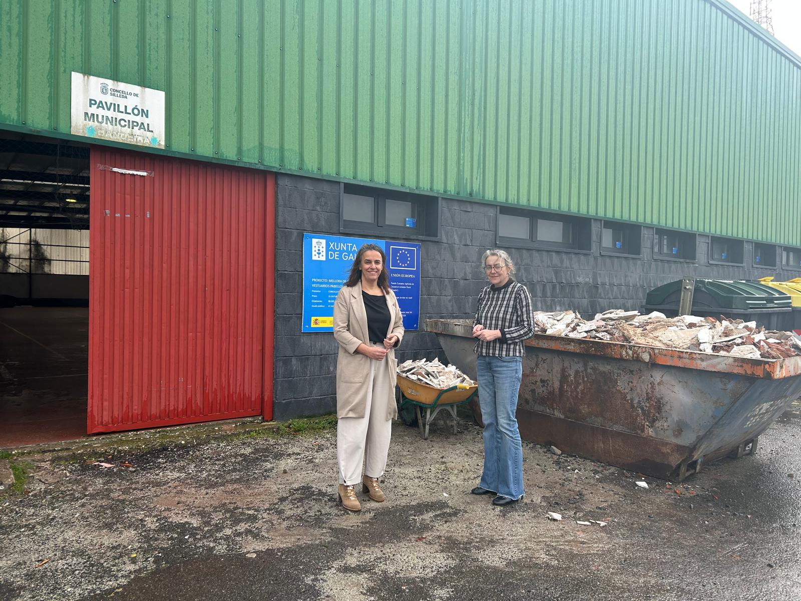 En marcha as obras de remodelación integral do pavillón polideportivo da Bandeira