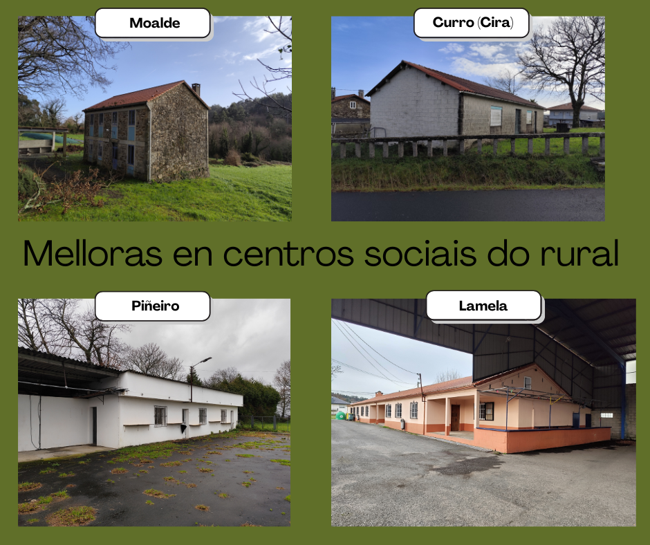 O Concello de Silleda saca a licitación a mellora de catro locais sociais do rural por 54.149,64 euros