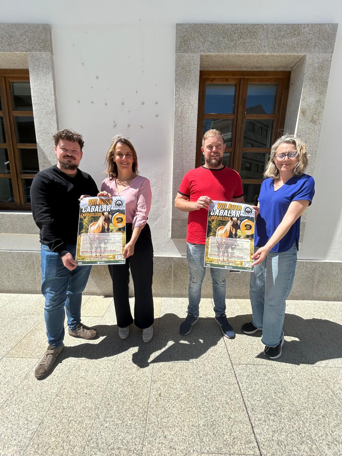 A VIII Ruta Cabalar de Laro celebrarase o vindeiro sábado 9 de maio