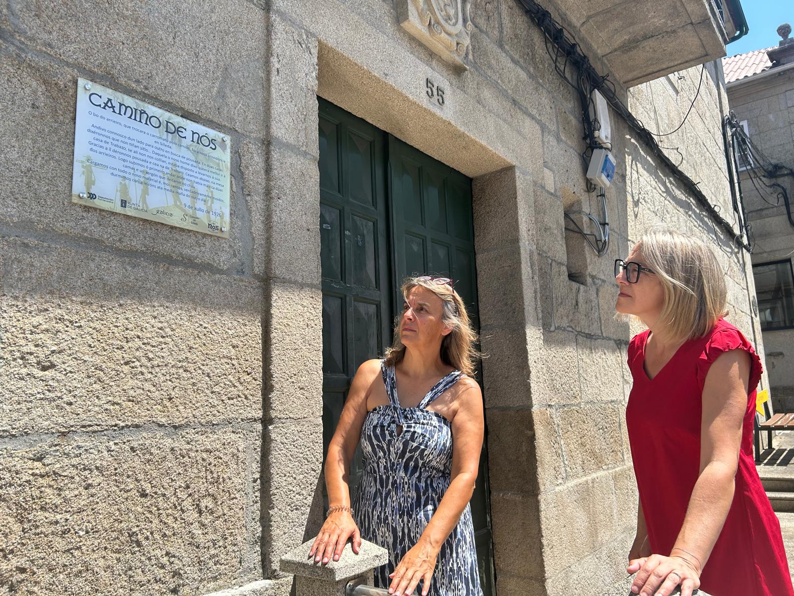 Silleda conmemora o centenario do paso da Xeración Nós polo municipio coa colocación dunha placa no antigo consistorio