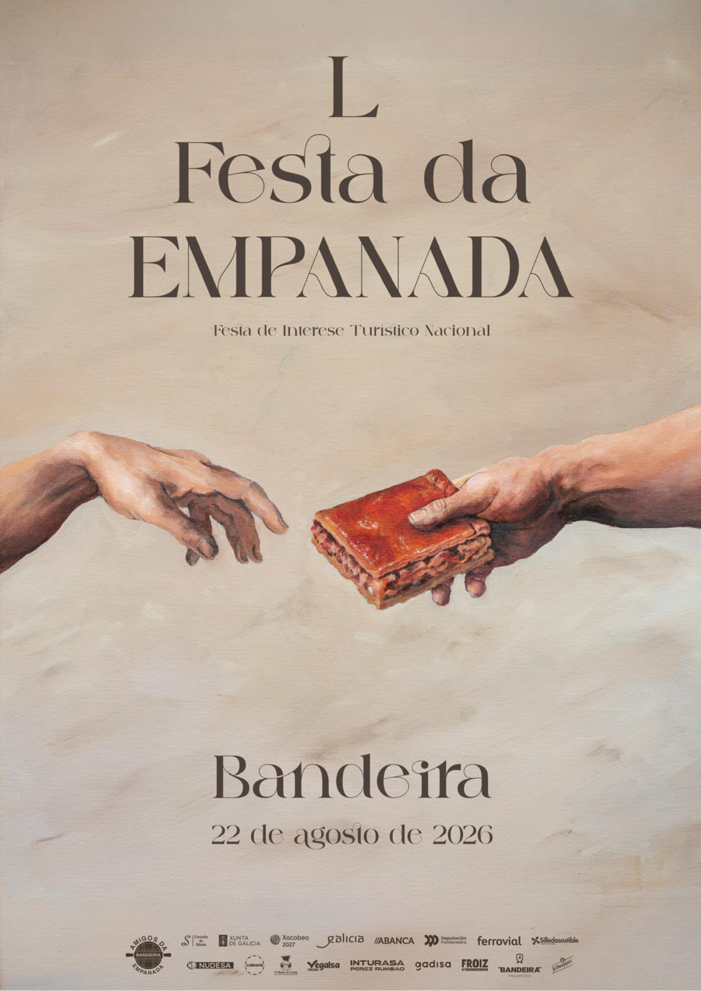 A Festa da Empanada da Bandeira celebra a súa L edición con pregón do actor Carlos Blanco e catro días de música, gastronomía e tradición