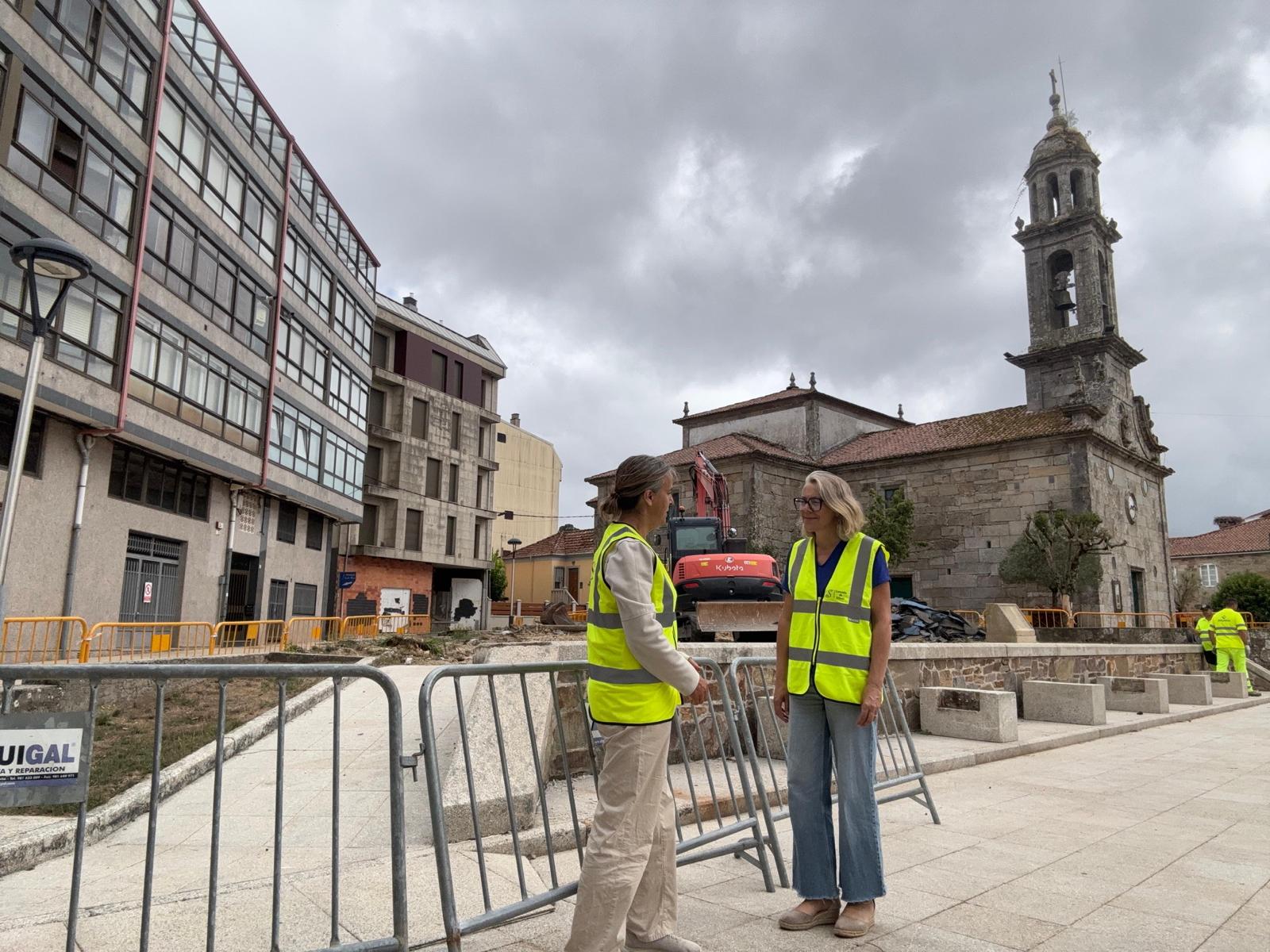 O Concello de Silleda inicia a renovación integral da zona de xogos da praza da Igrexa